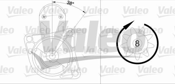 Valeo 455665 - Başlanğıc furqanavto.az