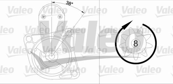 Valeo 455609 - Başlanğıc furqanavto.az