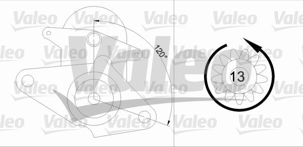 Valeo 455604 - Başlanğıc furqanavto.az