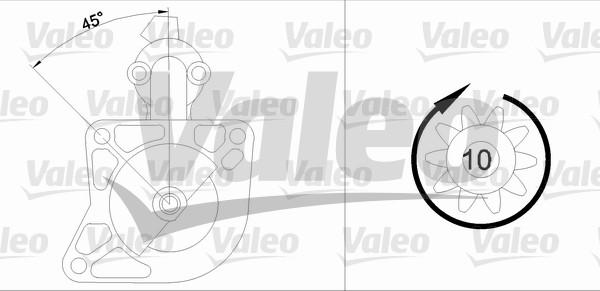 Valeo 455605 - Başlanğıc furqanavto.az