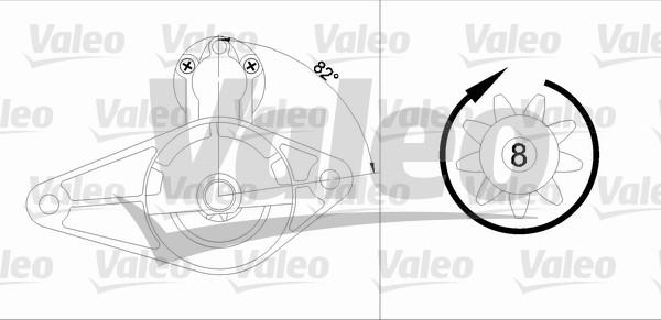 Valeo 455600 - Başlanğıc furqanavto.az