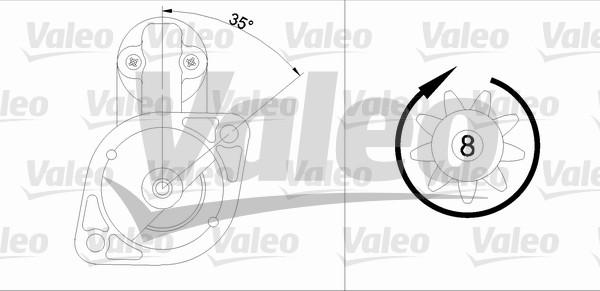 Valeo 455607 - Başlanğıc furqanavto.az