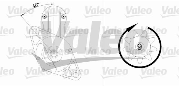 Valeo 455611 - Başlanğıc furqanavto.az