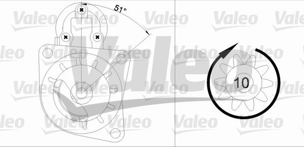 Valeo 455684 - Başlanğıc furqanavto.az