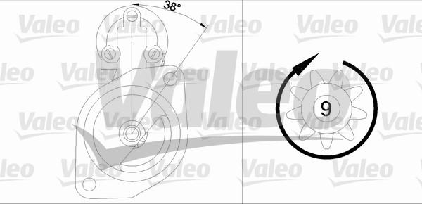 Valeo 455686 - Başlanğıc furqanavto.az