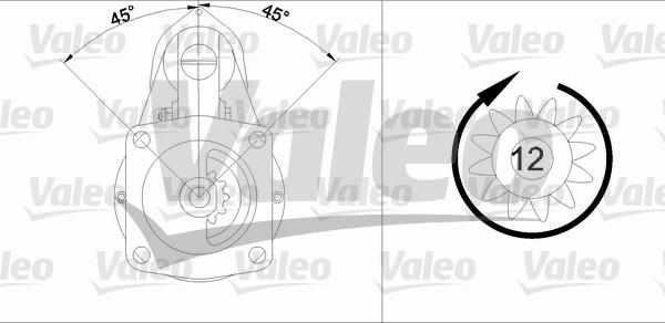 Valeo 455688 - Başlanğıc furqanavto.az