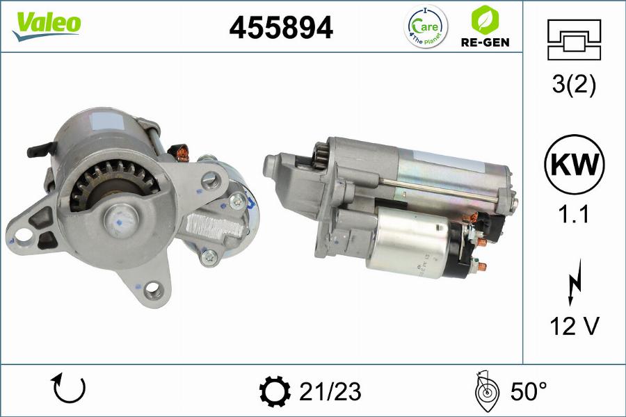 Valeo 455894 - Başlanğıc furqanavto.az