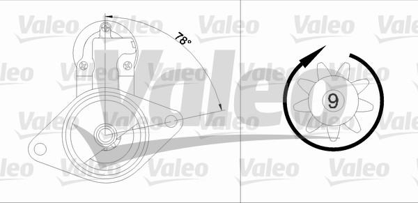 Valeo 455885 - Başlanğıc furqanavto.az