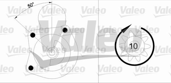 Valeo 455746 - Başlanğıc furqanavto.az