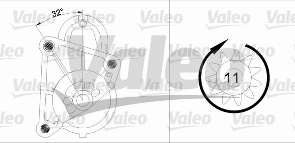 Valeo 455719 - Başlanğıc furqanavto.az