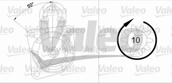 Valeo 455774 - Başlanğıc furqanavto.az