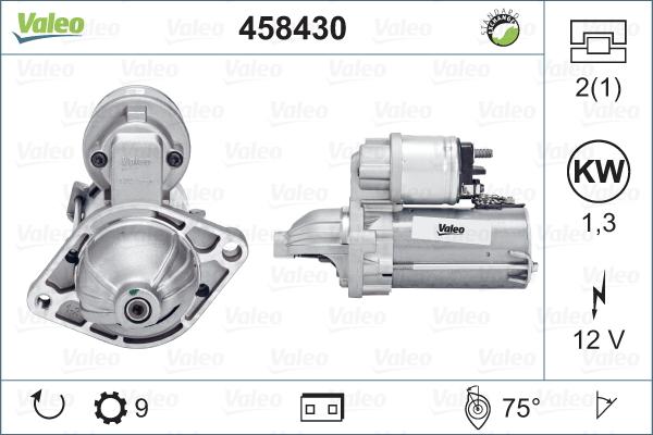 Valeo 458430 - Başlanğıc furqanavto.az