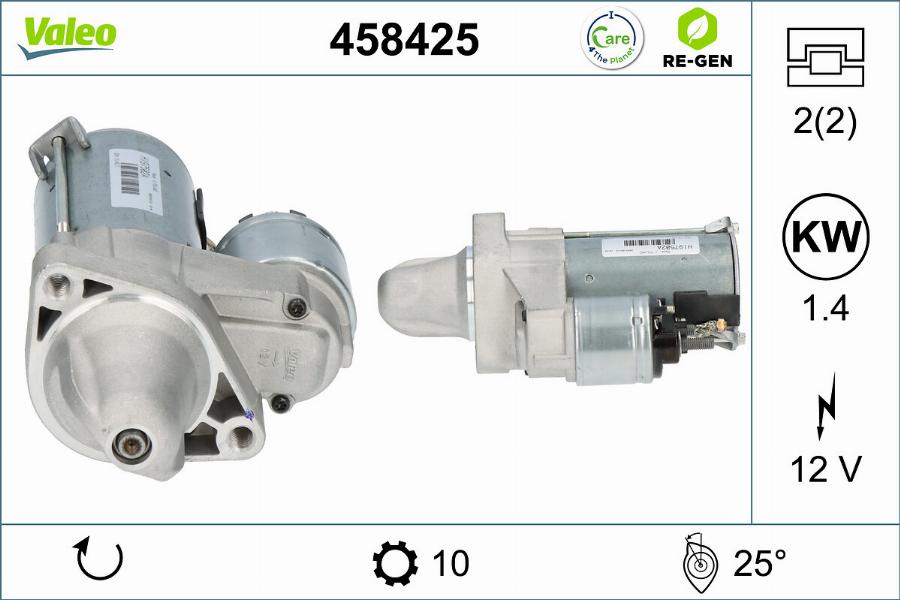 Valeo 458425 - Başlanğıc furqanavto.az