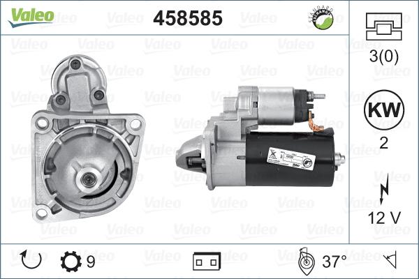 Valeo 458585 - Başlanğıc furqanavto.az