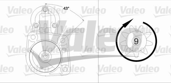 Valeo 458194 - Başlanğıc furqanavto.az