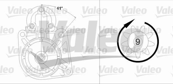 Valeo 458195 - Başlanğıc furqanavto.az