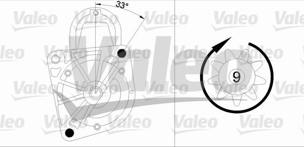 Valeo 458163 - Başlanğıc furqanavto.az