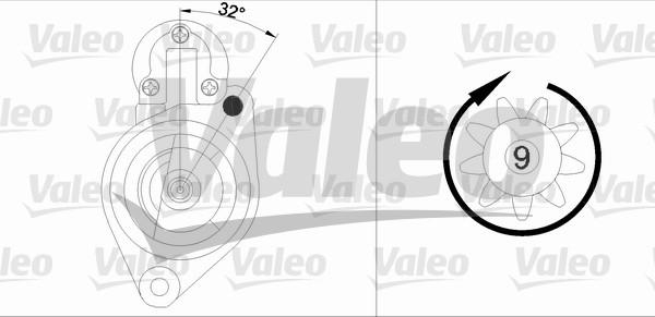 Valeo 458184 - Başlanğıc furqanavto.az