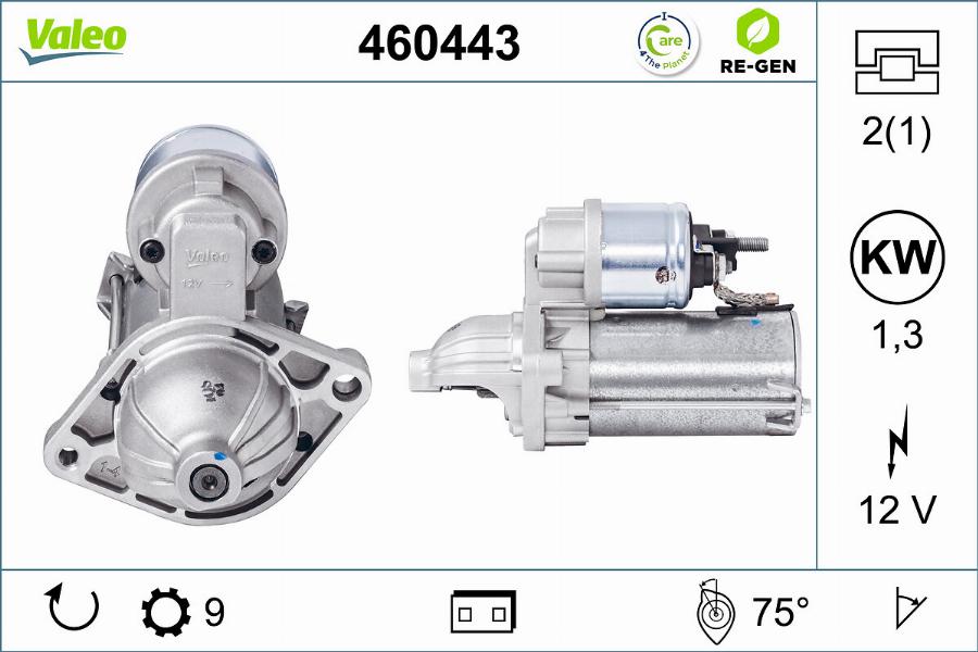 Valeo 460443 - Başlanğıc furqanavto.az