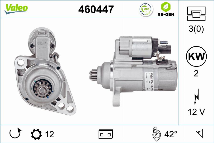 Valeo 460447 - Başlanğıc furqanavto.az