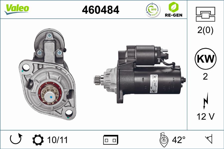 Valeo 460484 - Başlanğıc furqanavto.az