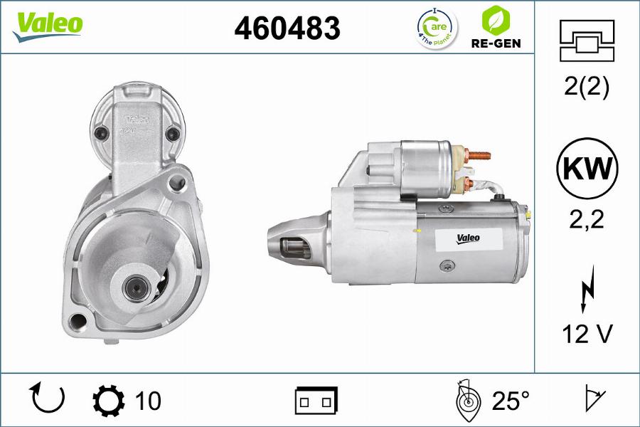 Valeo 460483 - Başlanğıc furqanavto.az