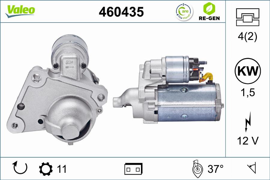 Valeo 460435 - Başlanğıc furqanavto.az