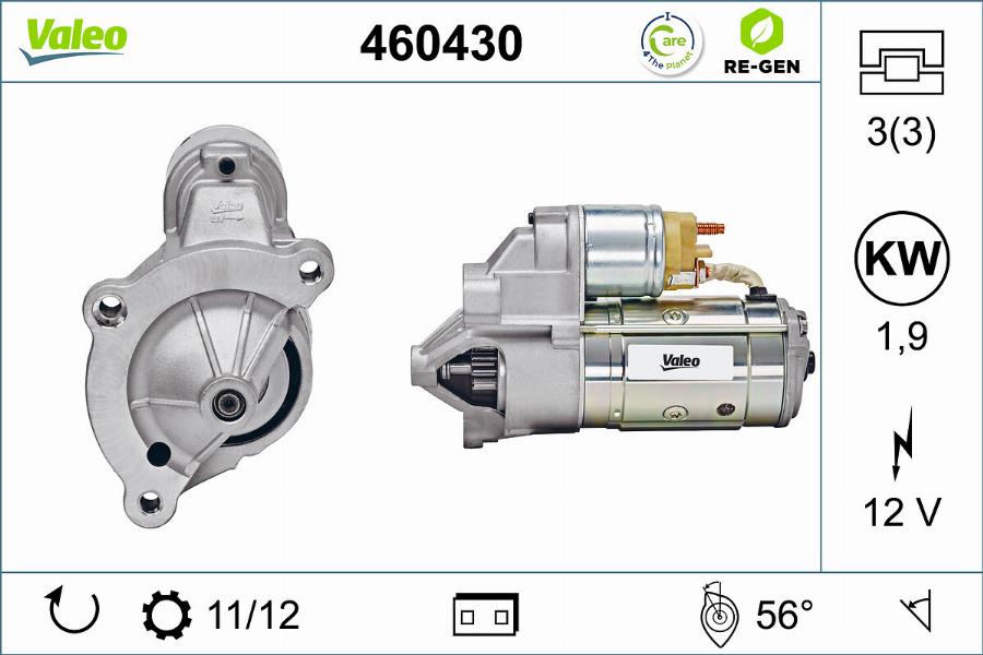 Valeo 460430 - Başlanğıc furqanavto.az