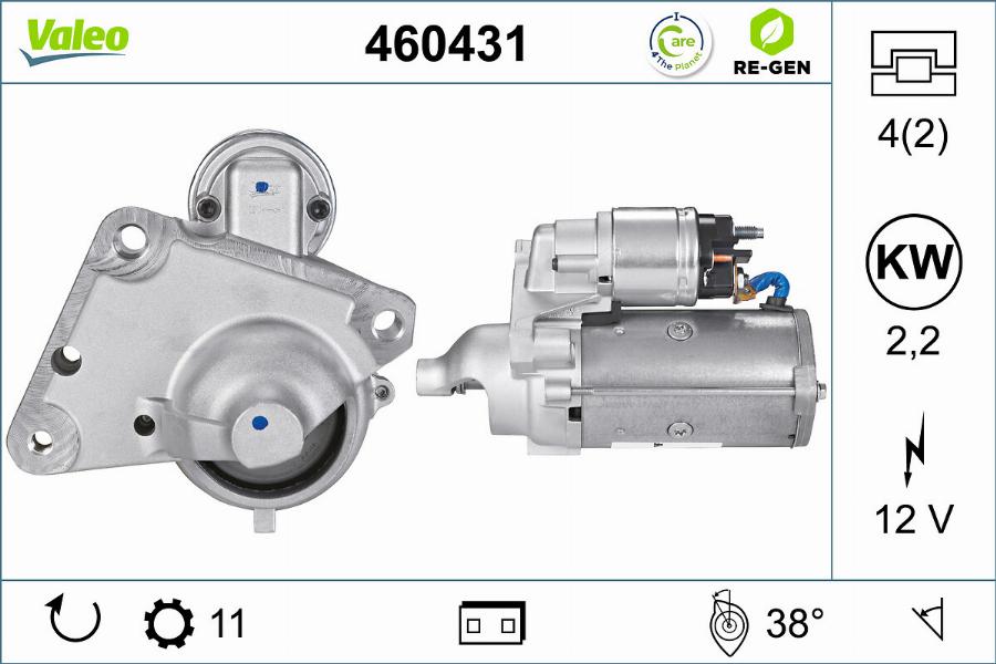 Valeo 460431 - Başlanğıc furqanavto.az