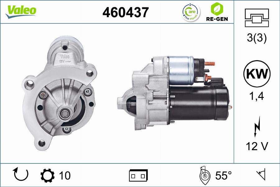 Valeo 460437 - Başlanğıc furqanavto.az