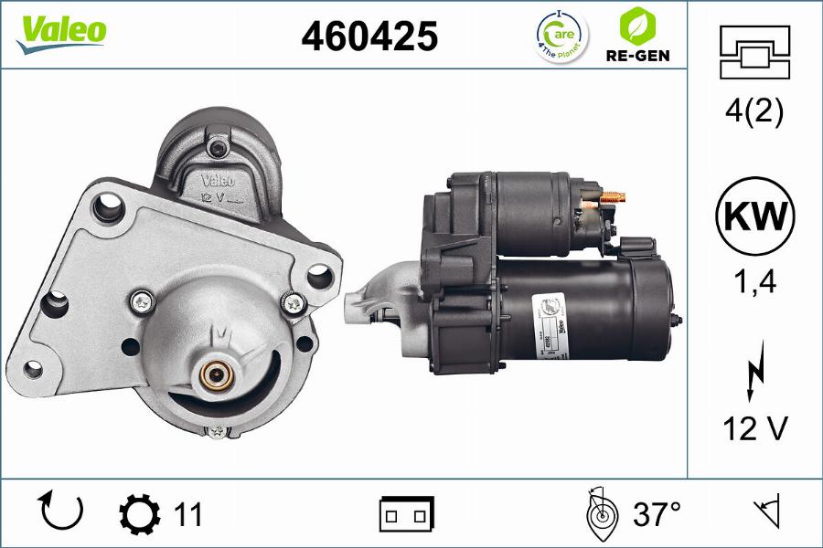 Valeo 460425 - Başlanğıc furqanavto.az