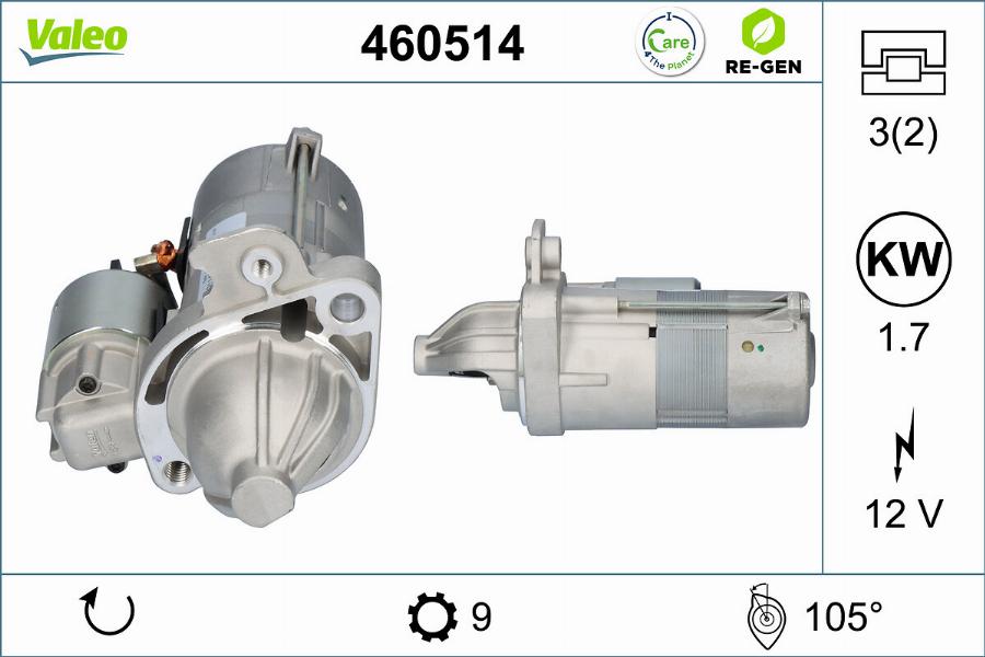 Valeo 460514 - Başlanğıc furqanavto.az