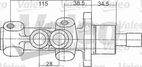 Valeo 402190 - Əyləc Baş Silindr furqanavto.az