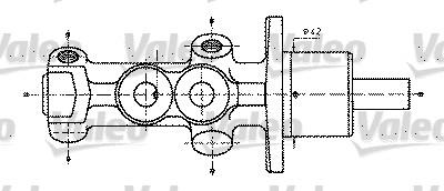 Valeo 402232 - Əyləc Baş Silindr furqanavto.az