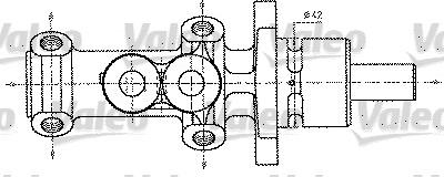 Valeo 402227 - Əyləc Baş Silindr furqanavto.az