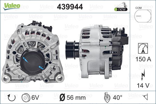 Valeo 439944 - Alternator furqanavto.az