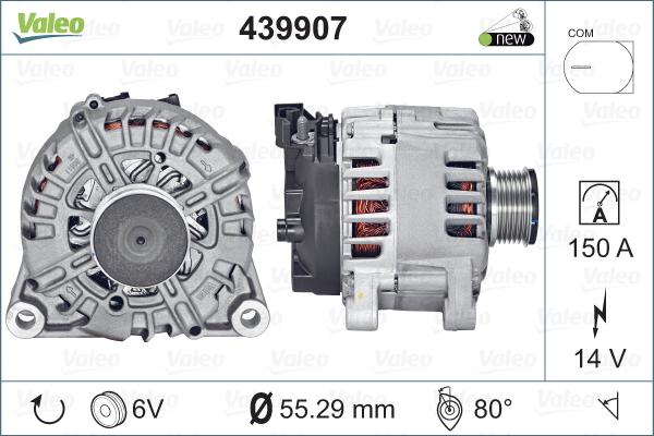 Valeo 439907 - Alternator furqanavto.az