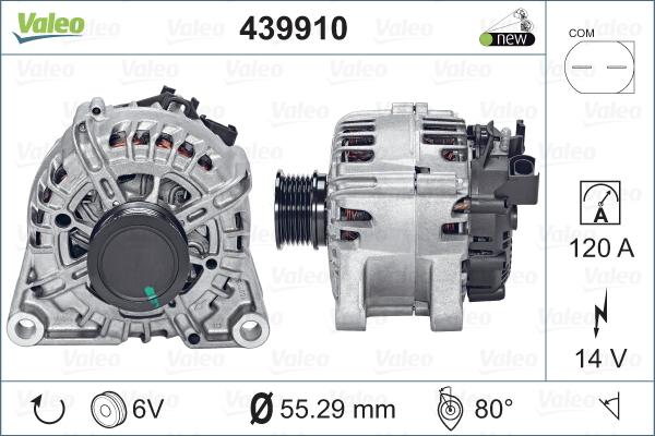 Valeo 439910 - Alternator furqanavto.az