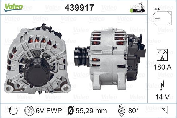 Valeo 439917 - Alternator furqanavto.az