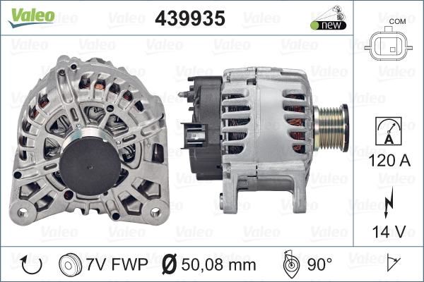 Valeo 439935 - Alternator furqanavto.az