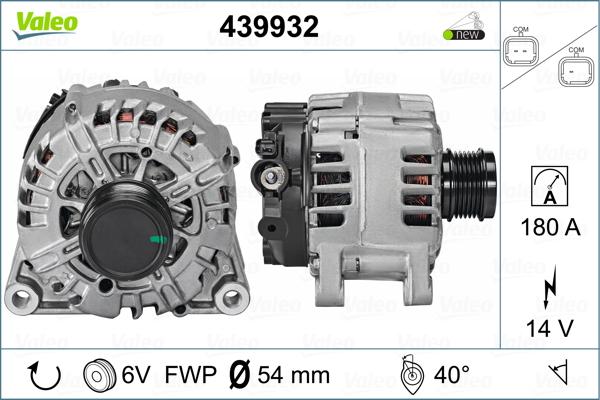 Valeo 439932 - Alternator furqanavto.az