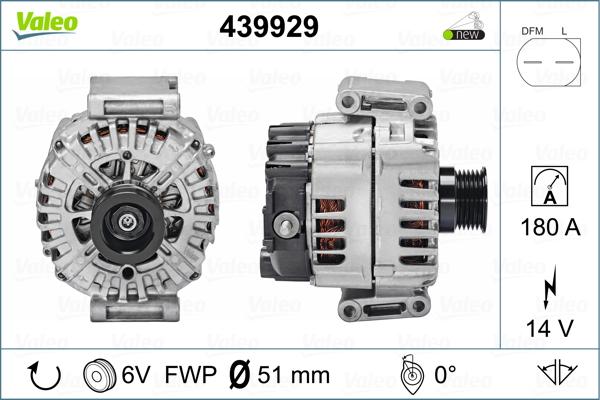 Valeo 439929 - Alternator furqanavto.az