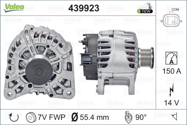 Valeo 439923 - Alternator furqanavto.az