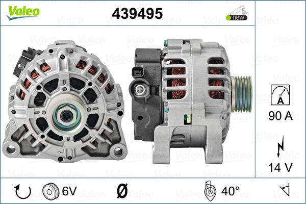 Valeo 439495 - Alternator furqanavto.az