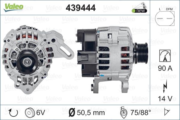 Valeo 439444 - Alternator furqanavto.az