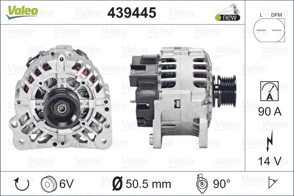 Valeo 439445 - Alternator furqanavto.az