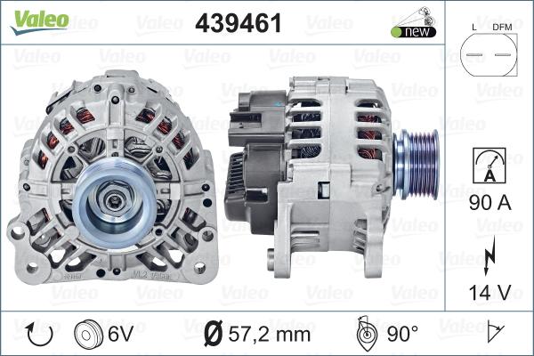 Valeo 439461 - Alternator furqanavto.az