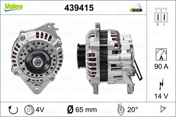 Valeo 439415 - Alternator furqanavto.az