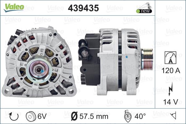 Valeo 439435 - Alternator furqanavto.az