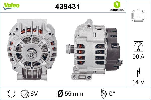 Valeo 439431 - Alternator furqanavto.az